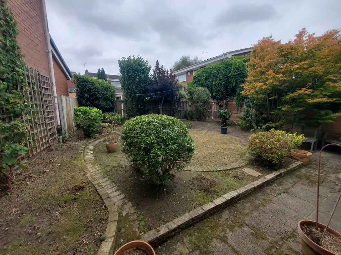 Bebington back garden tidied and brought back into shape